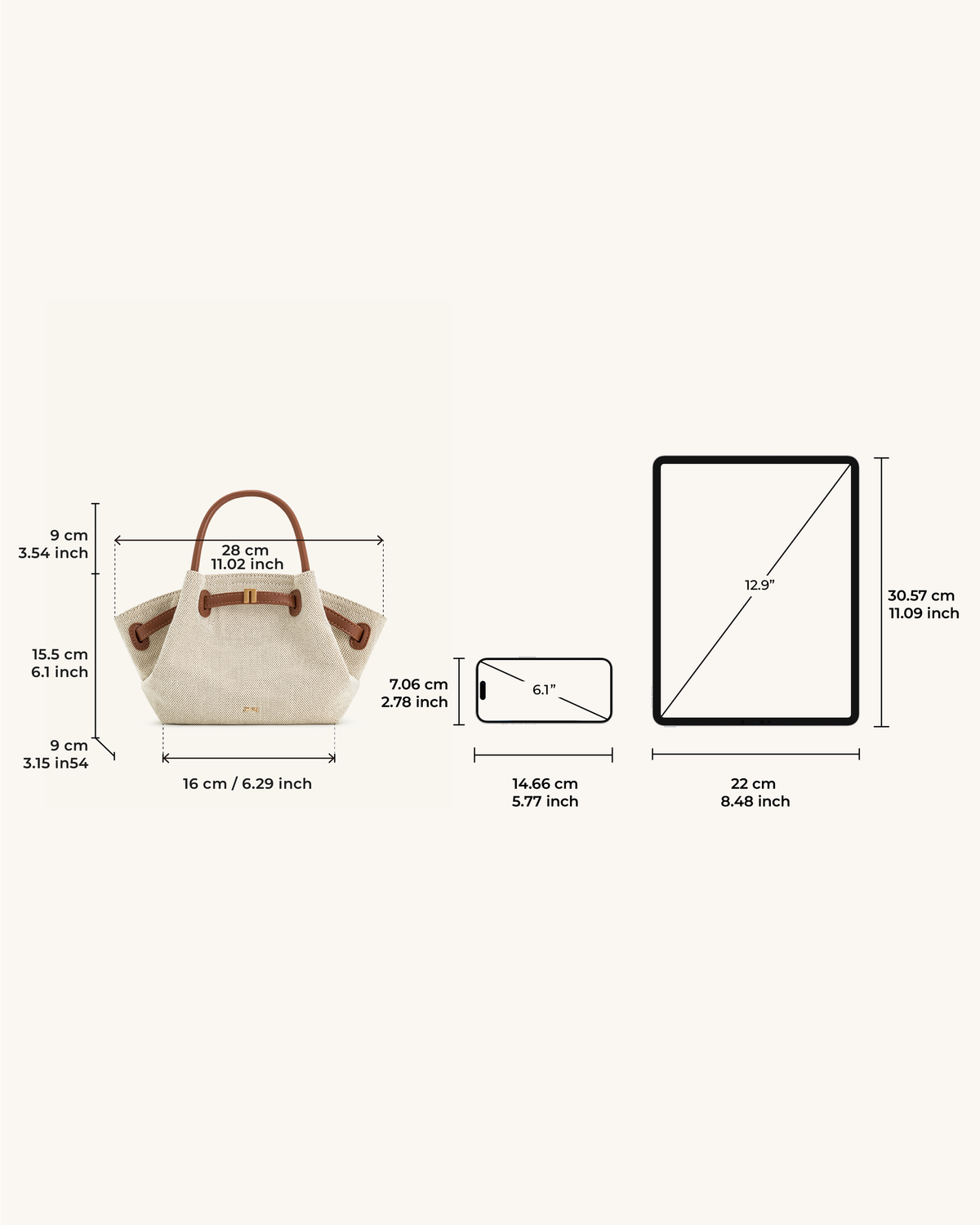 Bolso Katelle Raffia